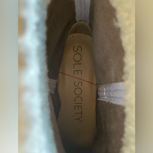Sole Society Gray Suede Pull On Boots - Picture 12 of 16
